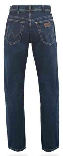 Wrangler Texas 100 % Baumwolle - Blue Black - Herren Jeans